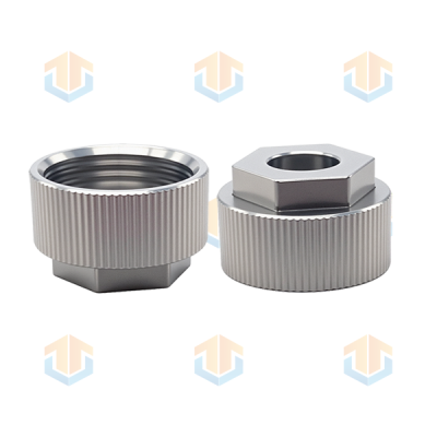 非標(biāo)定制異型螺母之六角凸臺(tái)滾花螺母